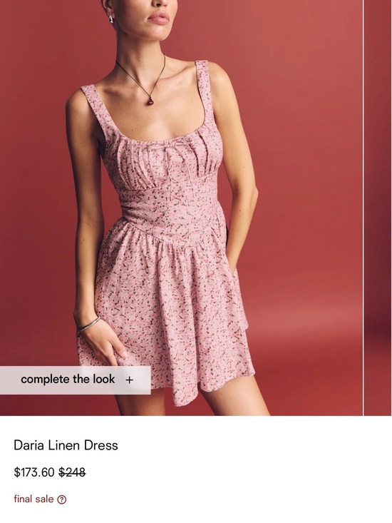 Reformation Dresses & Skirts - Reformation Pink Daria Mini Dress